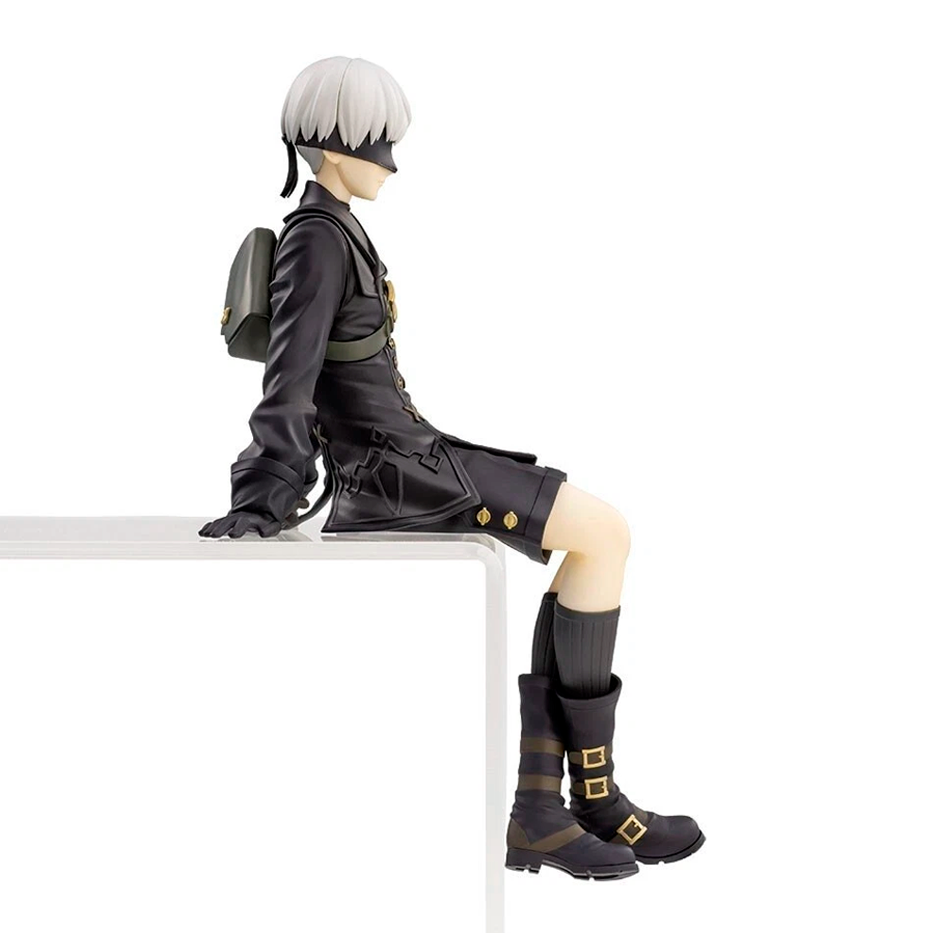 9S Sentado - NieR: Automata - Figura de Acción 13 cm - En Caja - PVC / Plástico