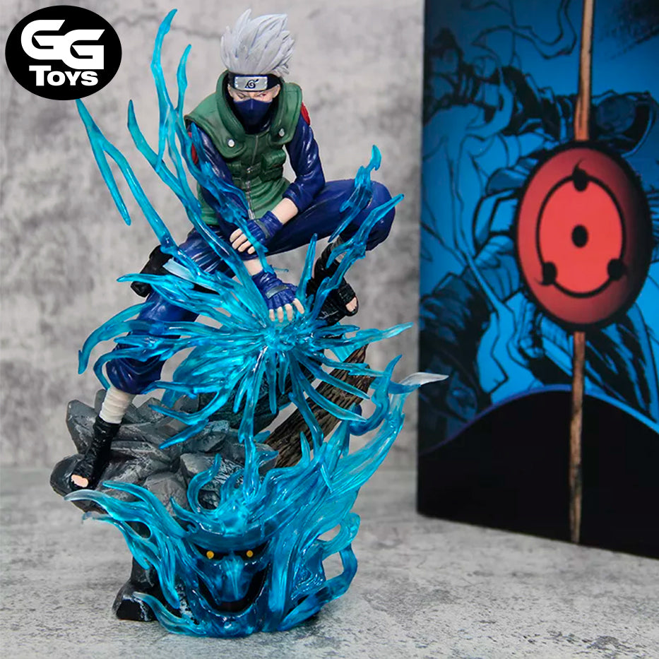 Kakashi Shidori - Naruto Shippuden - Figura de Acción 24 cm - En Caja - PVC / Plástico