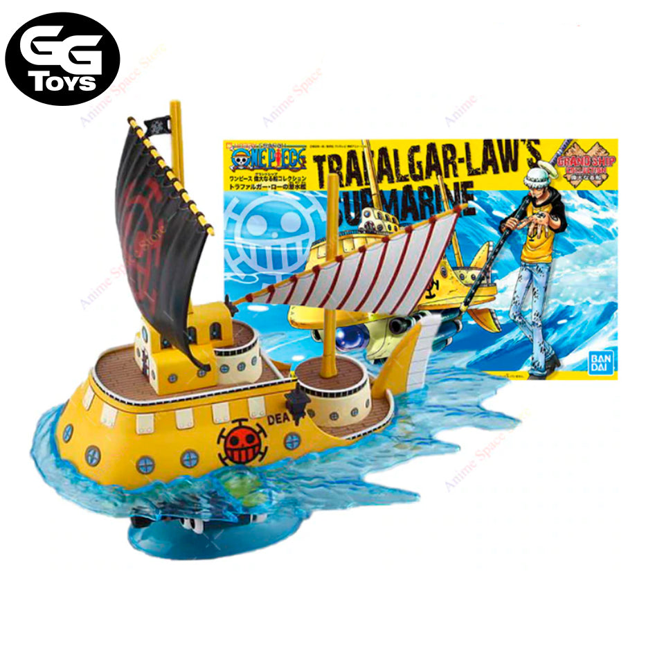 Polar Tang Barco Law Armable - One Piece - Model Kit 16 cm - En Caja - PVC / Plástico