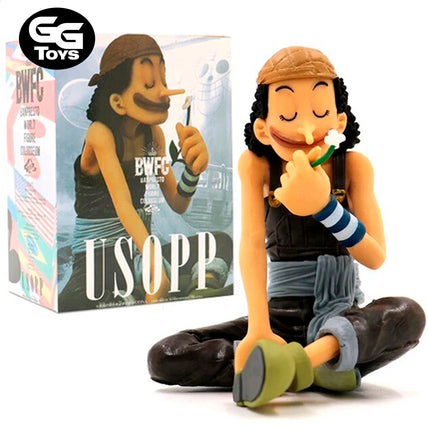 Ussop Sentado One Piece - Figura de Acción 11 cm - En Caja - PVC / Plástico