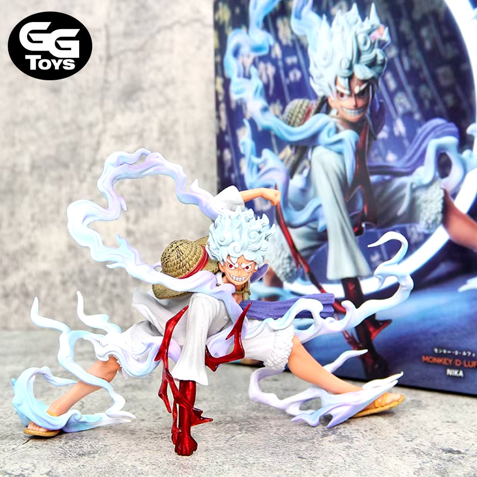 Luffy Gear 5 Ataque - One Piece - Figura de Acción 18 cm - En Caja - PVC / Plástico