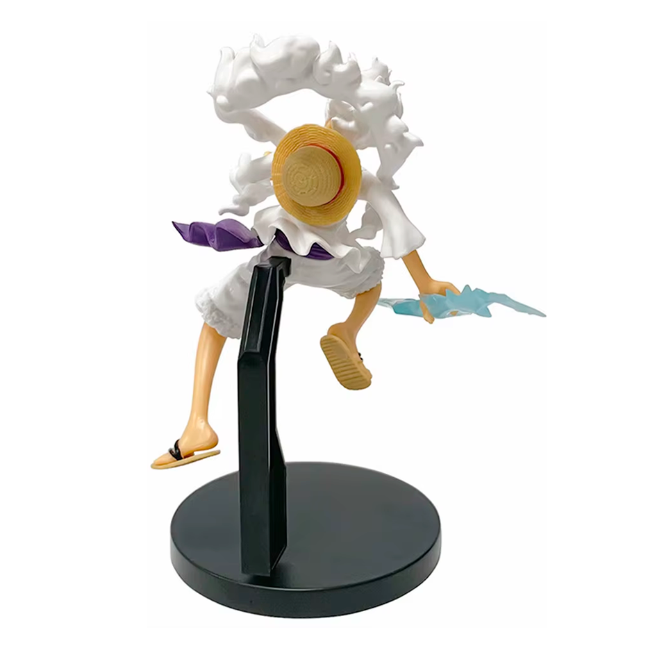 Luffy Gear 5 Saltando - One Piece - Figura de Acción 18 cm - En Caja - PVC / Plástico