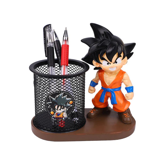 Porta lapiceros Goku- Dragon Ball- Lapicero 15.5 cm - En Caja - PVC / Plástico