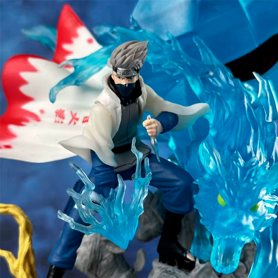 Kakashi Septimo Hokage - Naruto - Figura de Acción 22 cm - En Caja - PVC / Plástico
