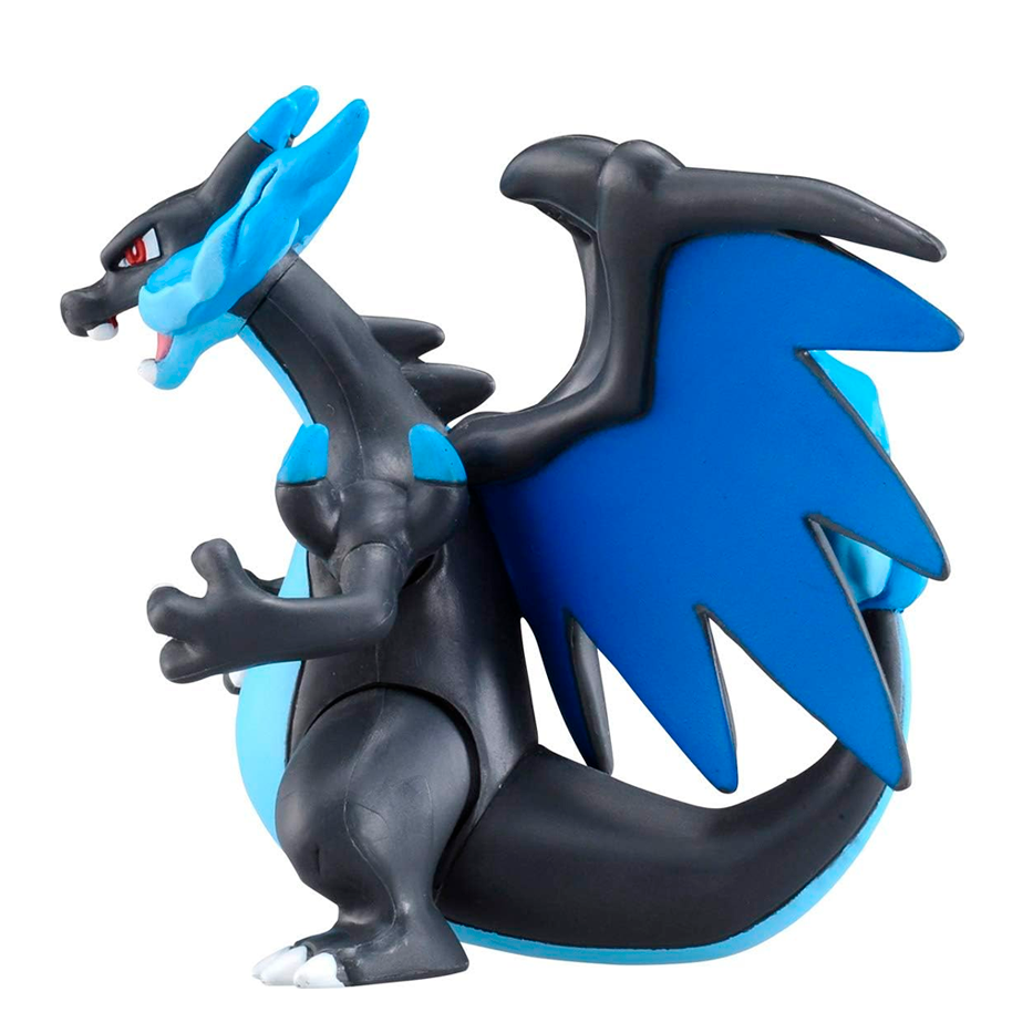 Mega Charizard X - Pokemon - Figura de Acción 10 cm - En Caja - PVC / Plástico