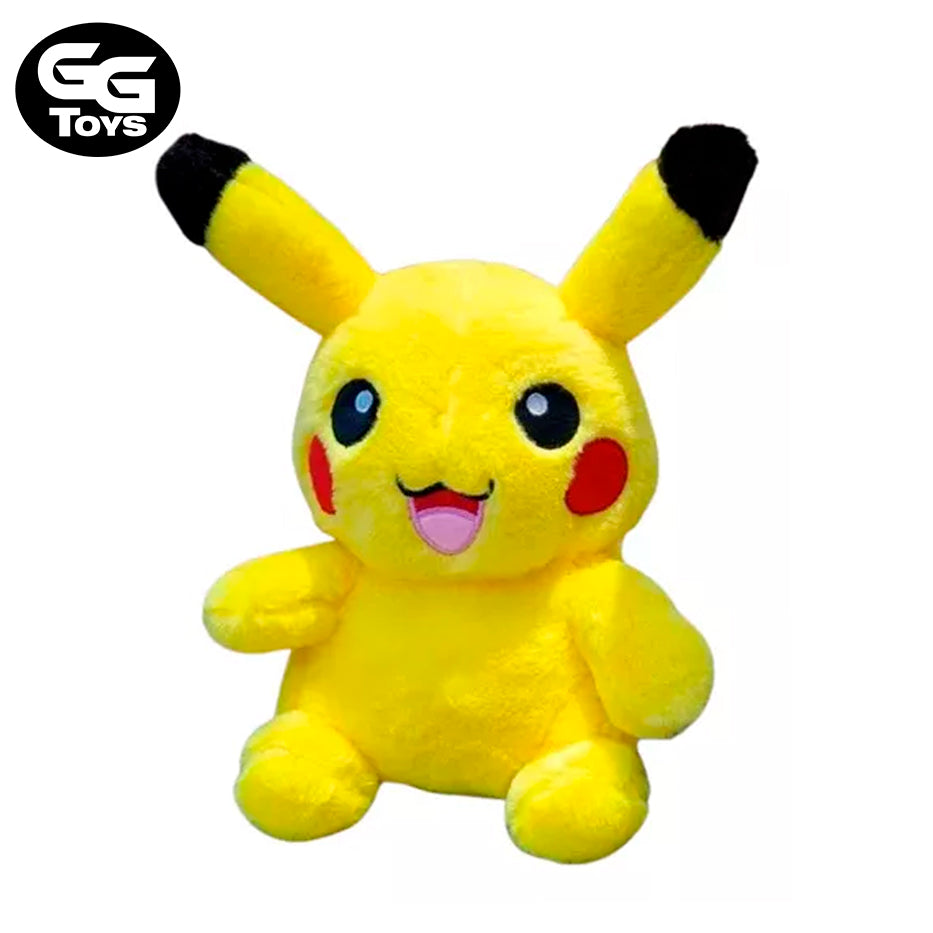 Pikachu Mediano - Pokémon - Peluche 25 cm - Felpa/Algodón