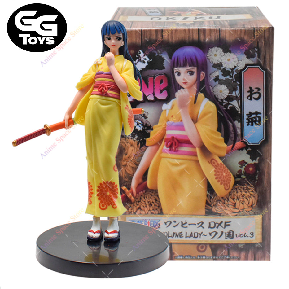 Kikunojo - One Piece - Figura de Acción 16 cm - En Caja - PVC / Plástico