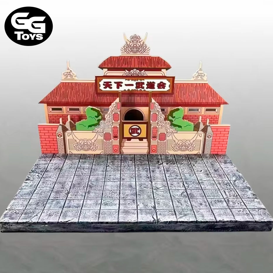Diorama Escenario Batallas - Dragon Ball - Escenario Para Figuras 50 cm - En Caja - PVC / Plástico