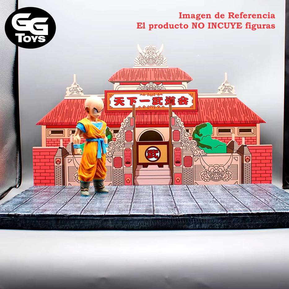 Diorama Escenario Batallas - Dragon Ball - Escenario Para Figuras 50 cm - En Caja - PVC / Plástico