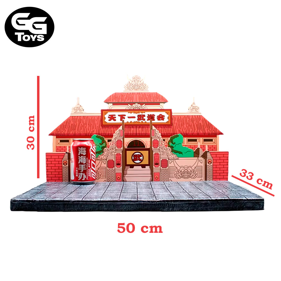Diorama Escenario Batallas - Dragon Ball - Escenario Para Figuras 50 cm - En Caja - PVC / Plástico