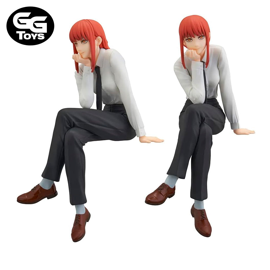 Makima Sentada - Chainsaw Man - Figura de Acción 14 cm - PVC / Plástico