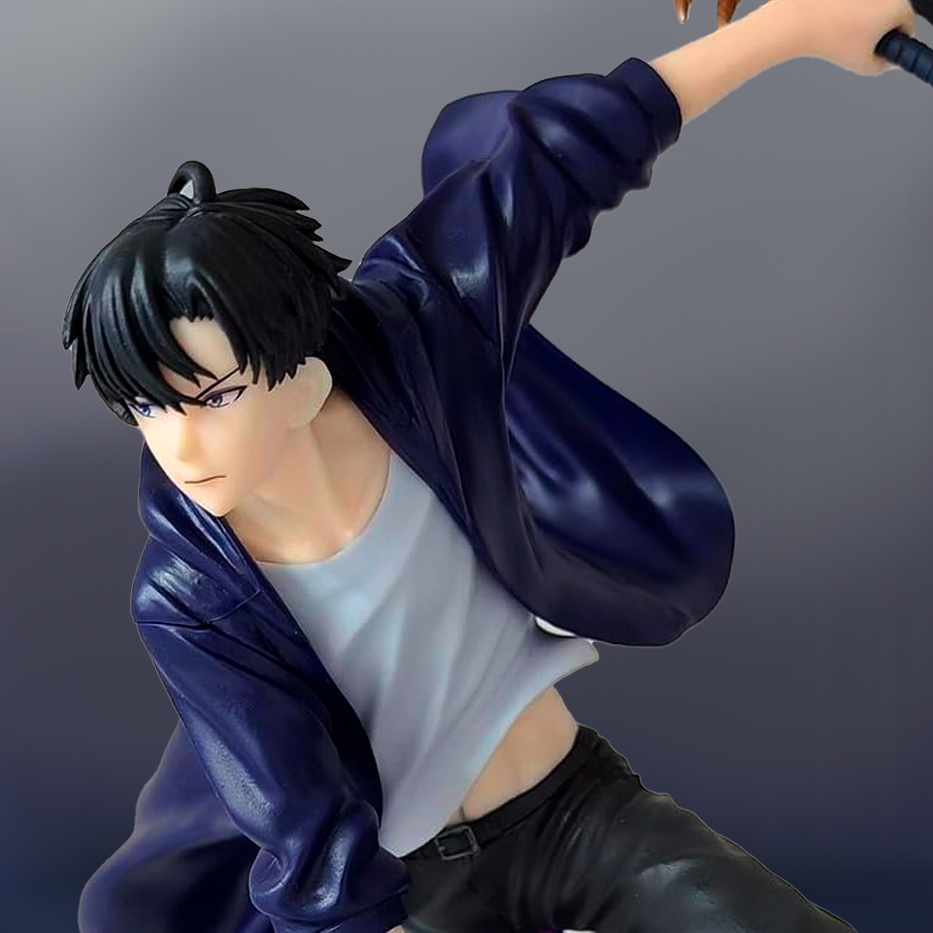 Sung Jin-woo Ataque - Solo Leveling - Figura de Acción 18 cm - En Caja - PVC / Plástico