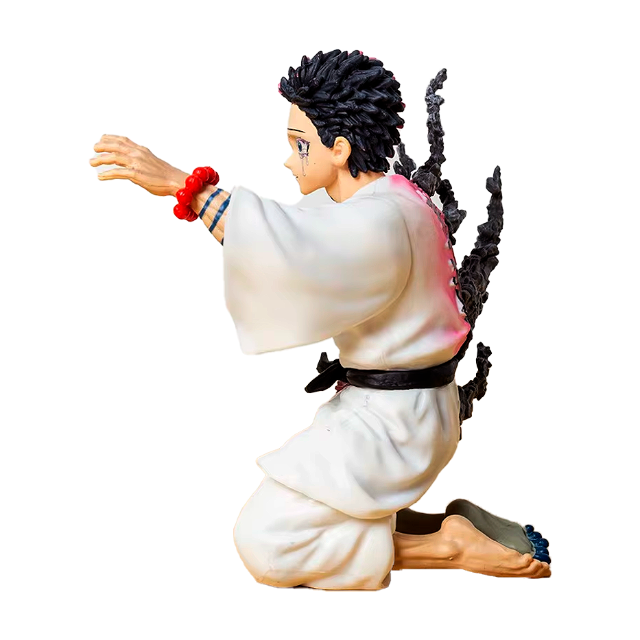 Akaza de rodillas - Demon Slayer - Figura de Acción 17 cm - En Caja - PVC / Plástico