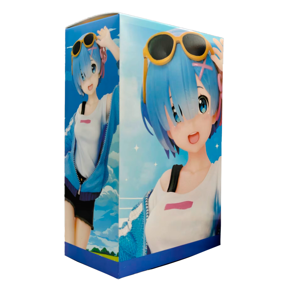 Rem Deportiva de Verano - Re Zero - Figura de Acción 23 cm - En Caja - PVC / Plástico