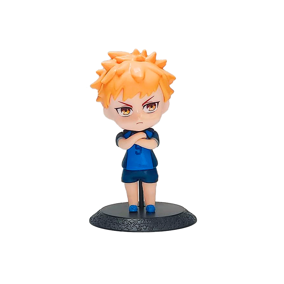 Chibis Isagi, Bachira, etc. - Blue Lock - Figura de Acción 10 cm - PVC / Plástico