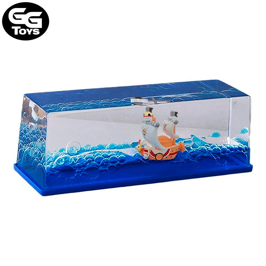 Barcos Flotantes Going Merry & Thousand Sunny - One Piece - Figura de Acción 15 cm - En Caja - PVC / Plástico