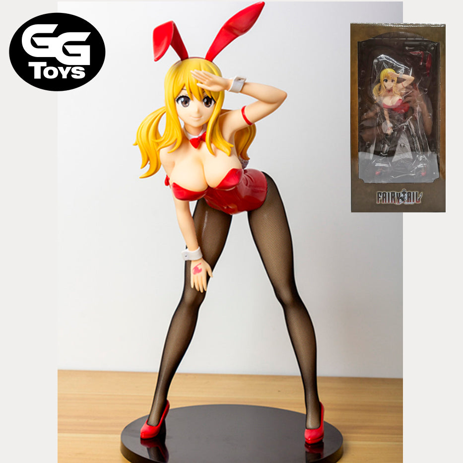 Lucy Heartfilia Conejita - Fairy Tail - Figura de Acción 38 cm - En Caja - PVC / Plástico