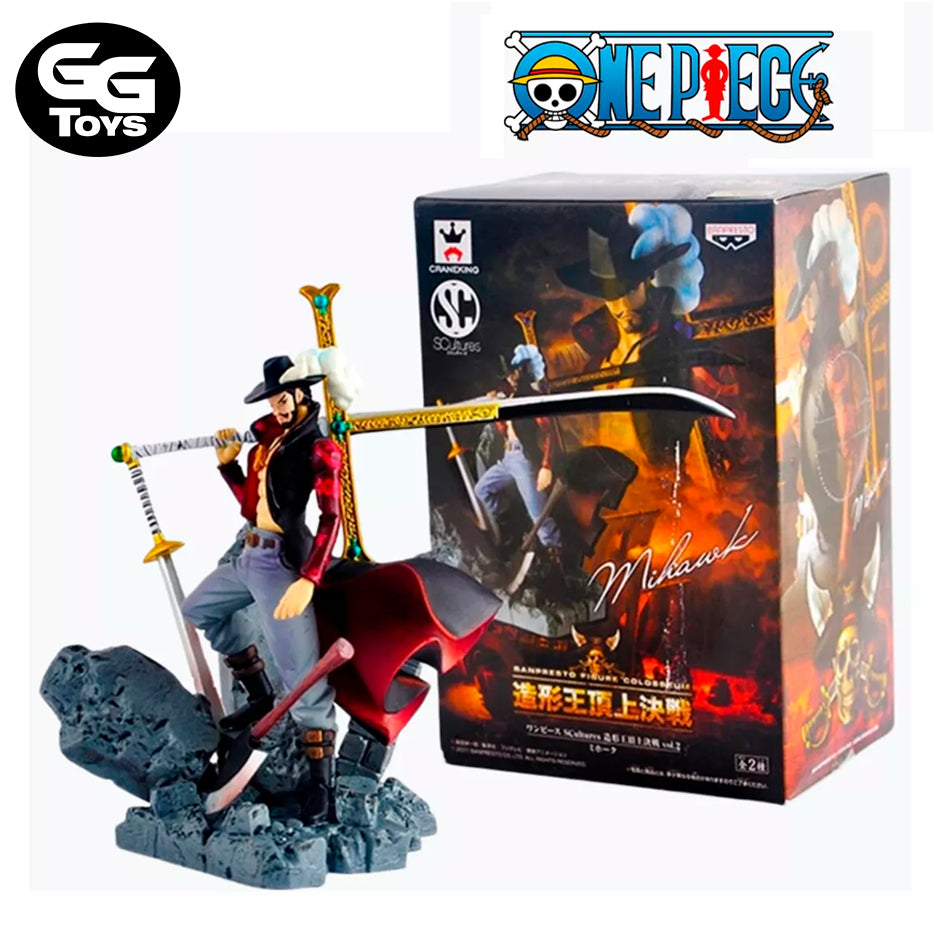 Mihawk - One Piece - Figura de Acción 15 cm - En Caja - PVC / Plástico