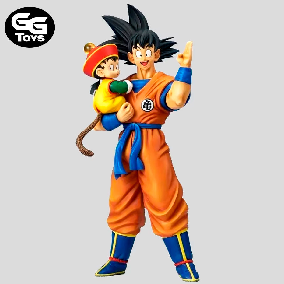 Goku y Gohan - Dragon Ball - Figura de Acción 30 cm - PVC / Plástico