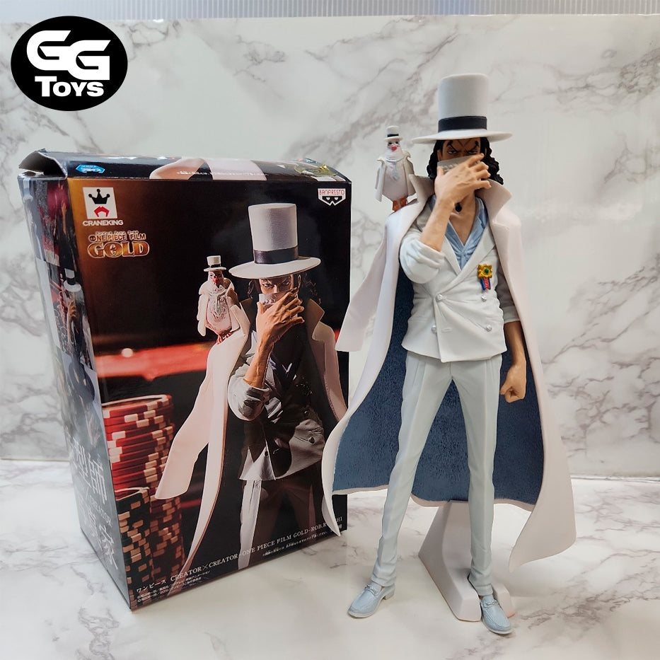 Rob Lucci - One Piece - Figura de Acción 20 cm - En Caja - PVC / Plástico
