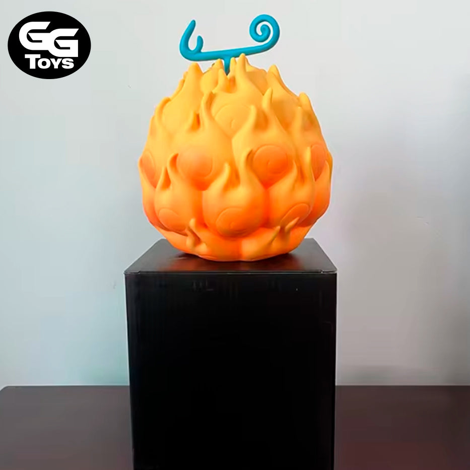 Fruta Gomu Gomu y Mera Mera - One Piece - Figura de Acción 16 cm - En Caja - PVC / Plástico