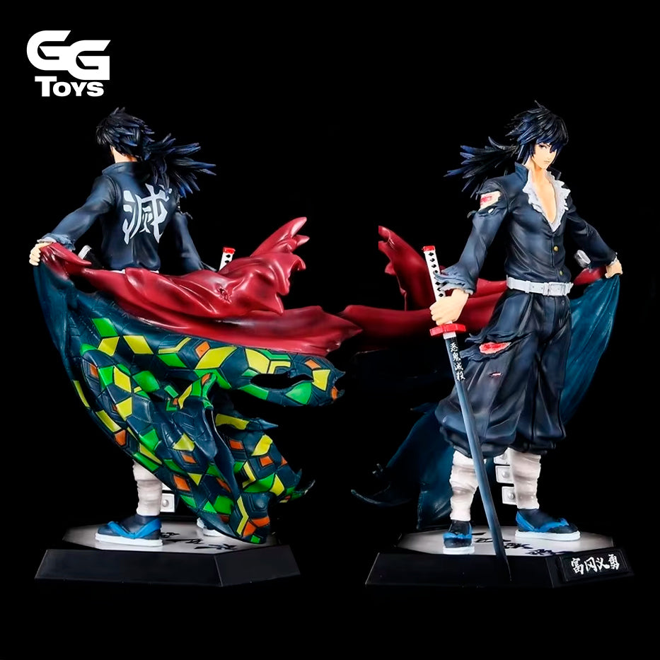Giyu Tomioka Grande - Demon Slayer - Figura de Acción 28 cm - En Caja - PVC / Plástico