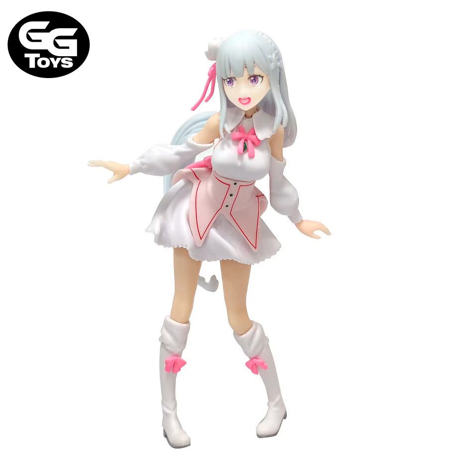 Emilia Traje Rosa - Re Zero - Figura de Acción 17 cm - En Caja - PVC / Plástico