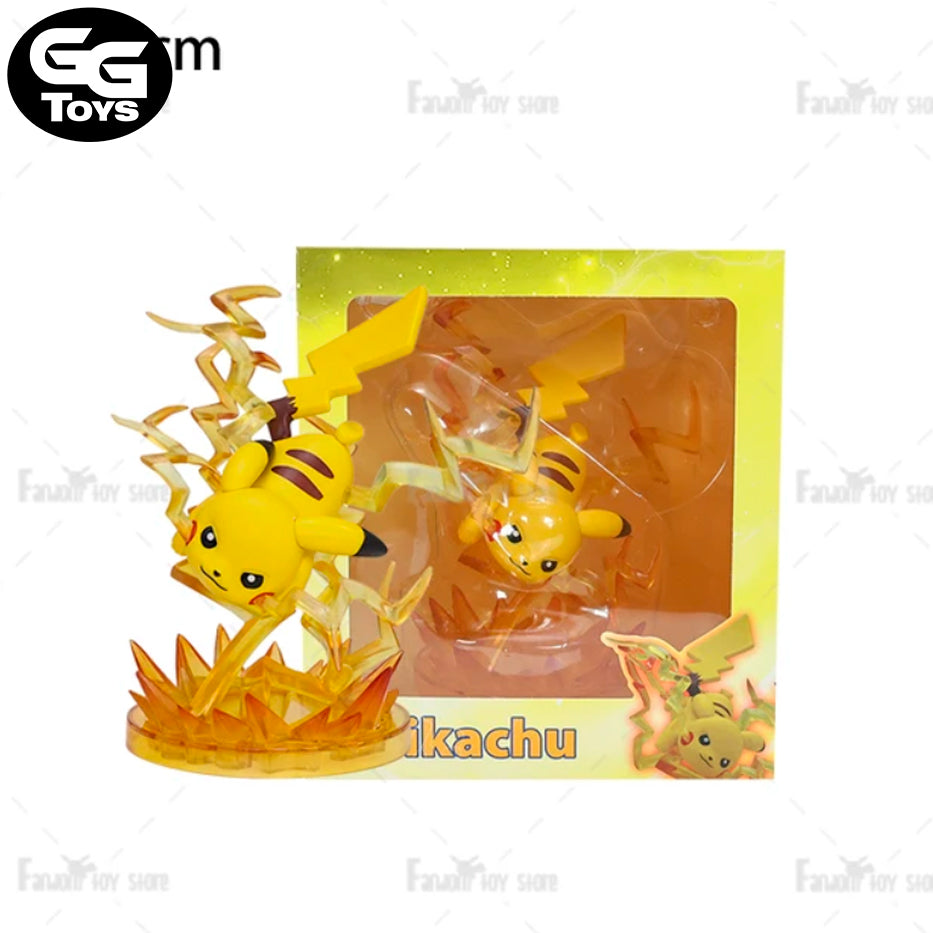 Pikachu Impactrueno - Pokemon - Figura de Acción 16 cm - En Caja - PVC / Plástico