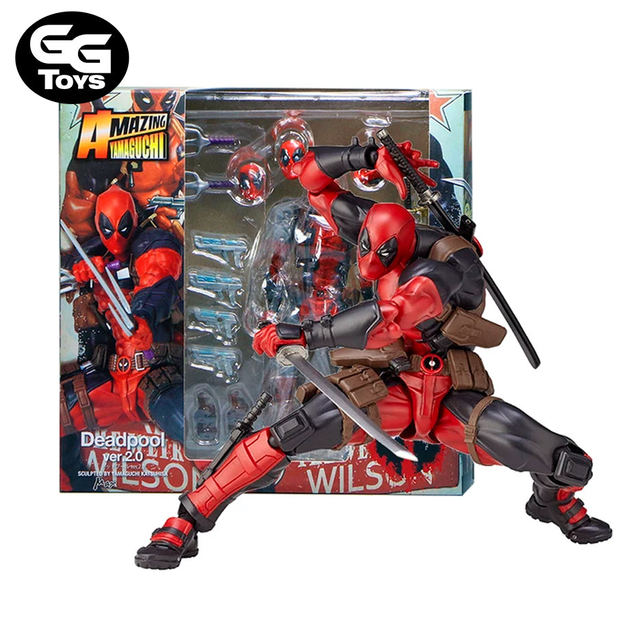 Deadpool Articulado - Marvel Comics - Figura de Acción 16 cm - En Caja - PVC / Plástico