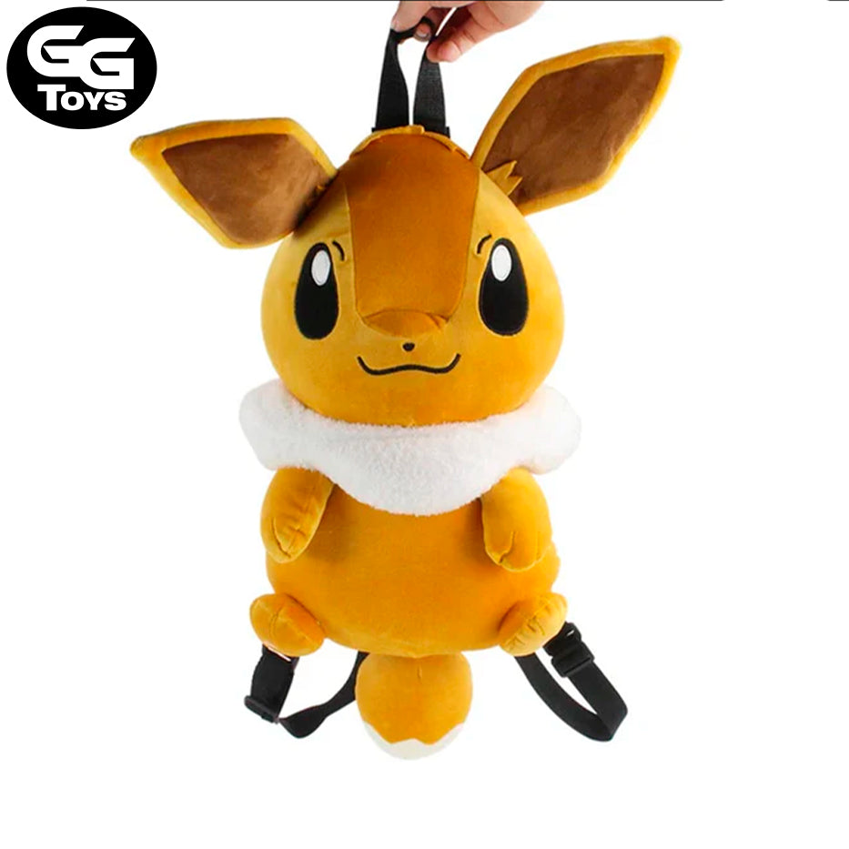 Eevee Mochila - Pokemon - Peluche 60 cm - Algodón/ Felpa