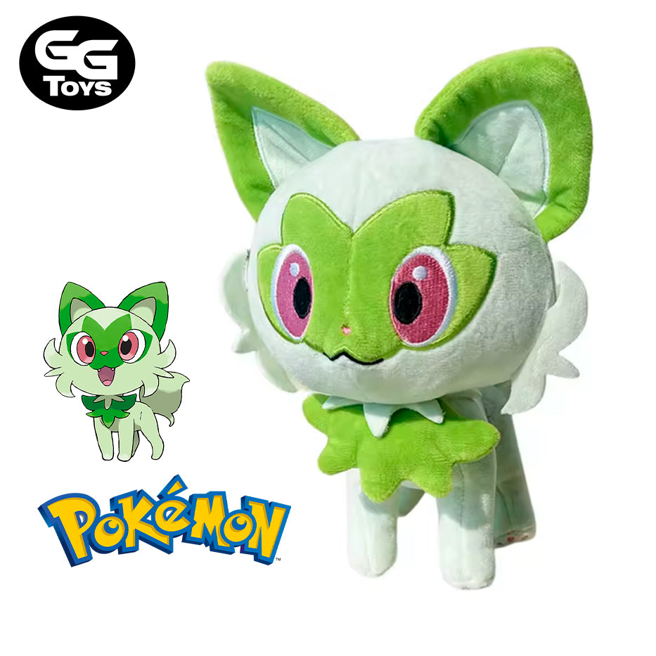 Sprigatito - Pokemon - Peluche 20 cm - Felpa/Algodón