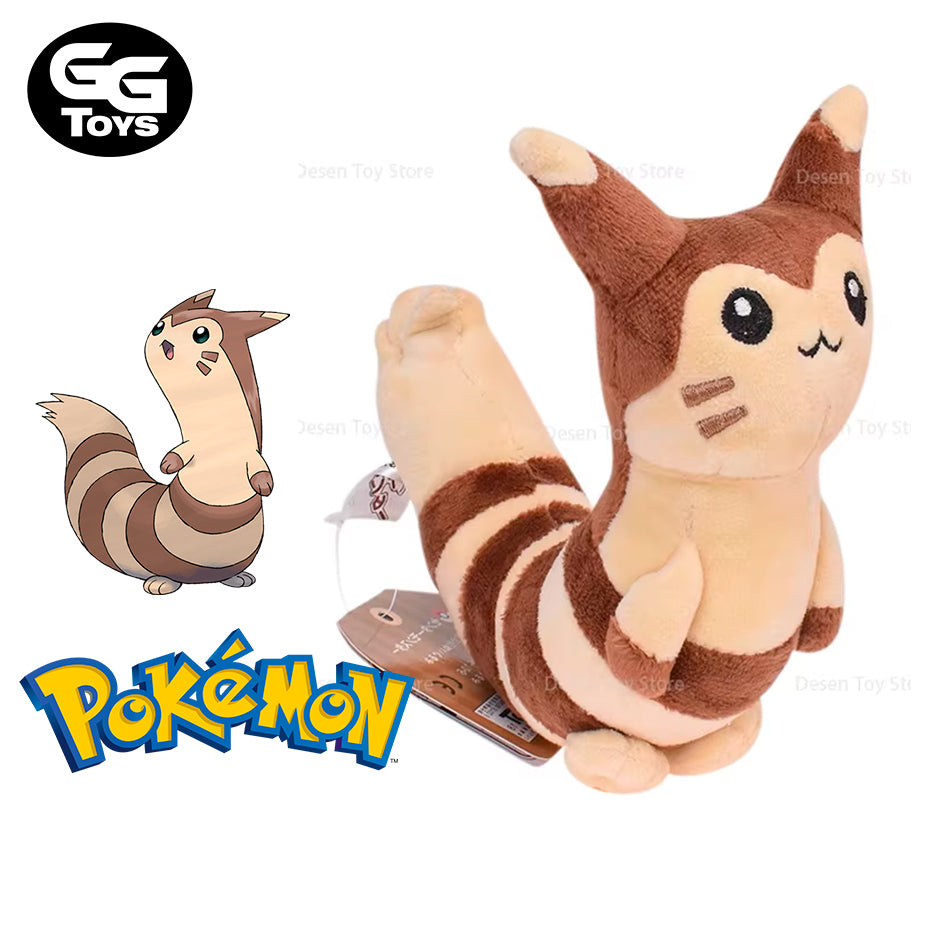 Furret - Pokemon - Peluche 15 cm - Felpa/Algodón