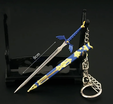 Llavero Master Sword Link - Legend of Zelda - 9 cm - Aleación de Zinc