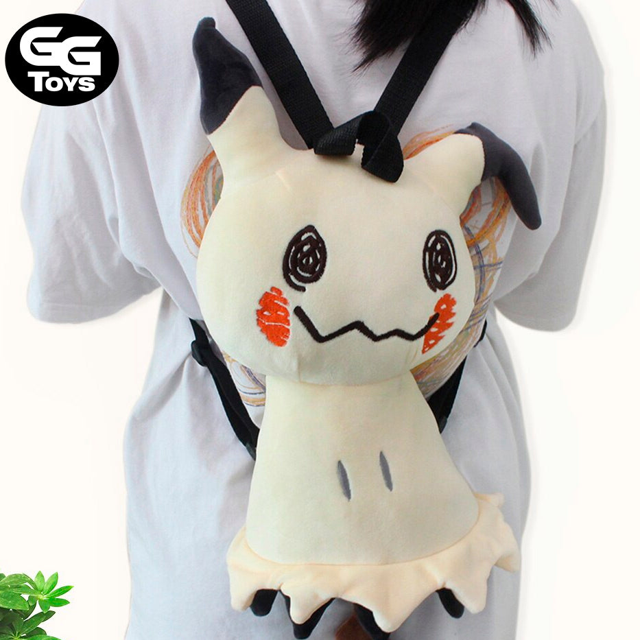 Mimikyu Mochila - Pokemon - Peluche 35 cm - Algodón/ Felpa