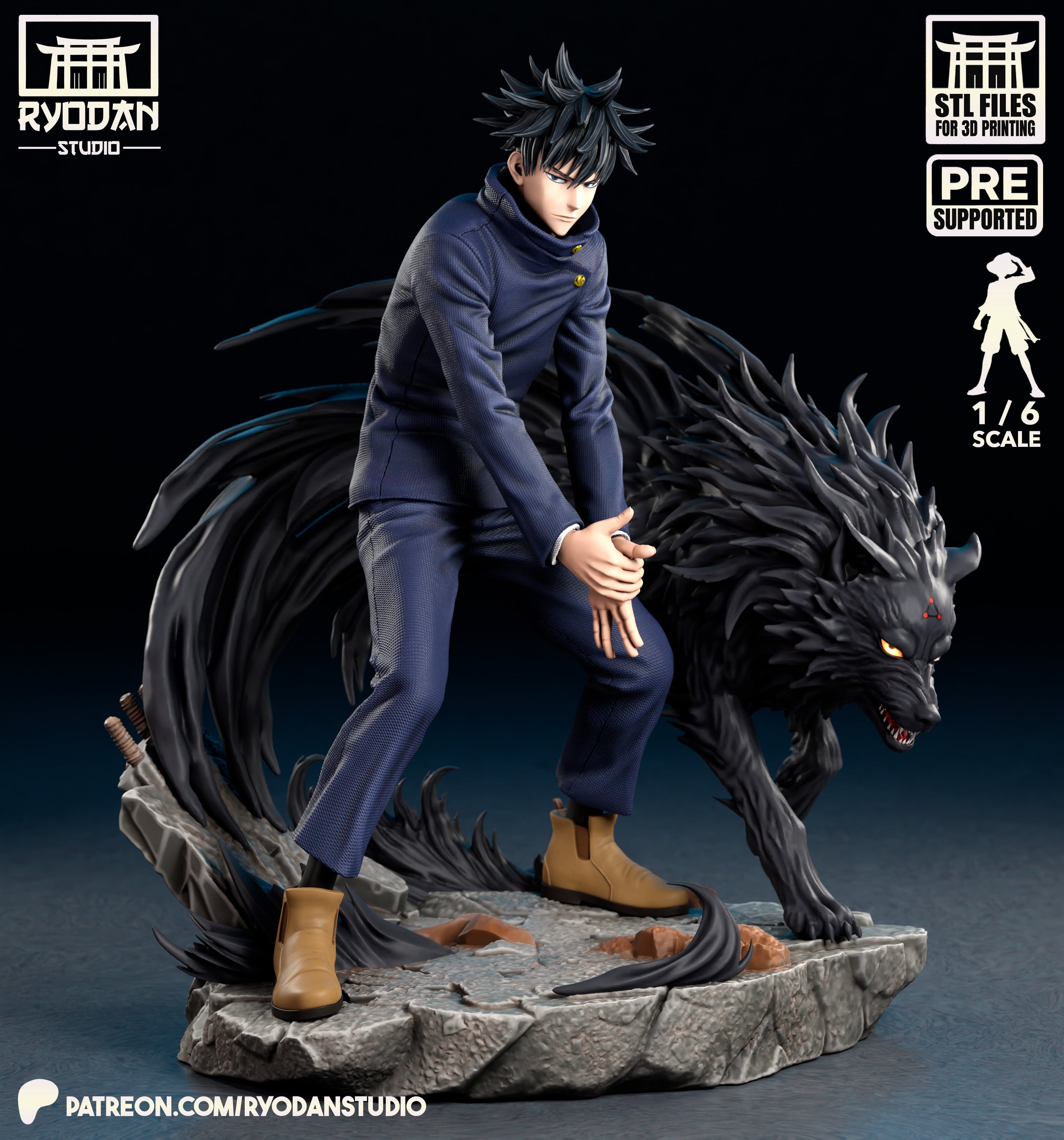BAJO PEDIDO-Megumi Fushiguro- Jujutsu Kaisen