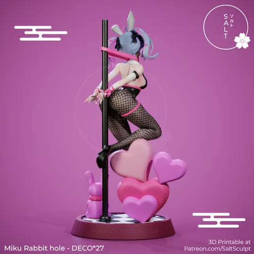 BAJO PEDIDO-Miku Sexy Rabbit Hole- Hatsune Miku