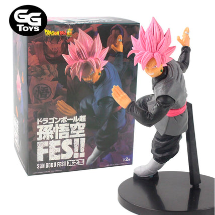 Goku Black SSJ Rose Dragon Ball - Figura de Acción 22 cm - En Caja - PVC / Plástico