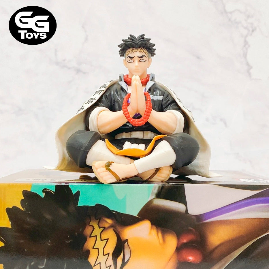 Gyomei Himejima Comiendo - Demon Slayer - Figura de Acción 14 cm - En Caja - PVC / Plástico