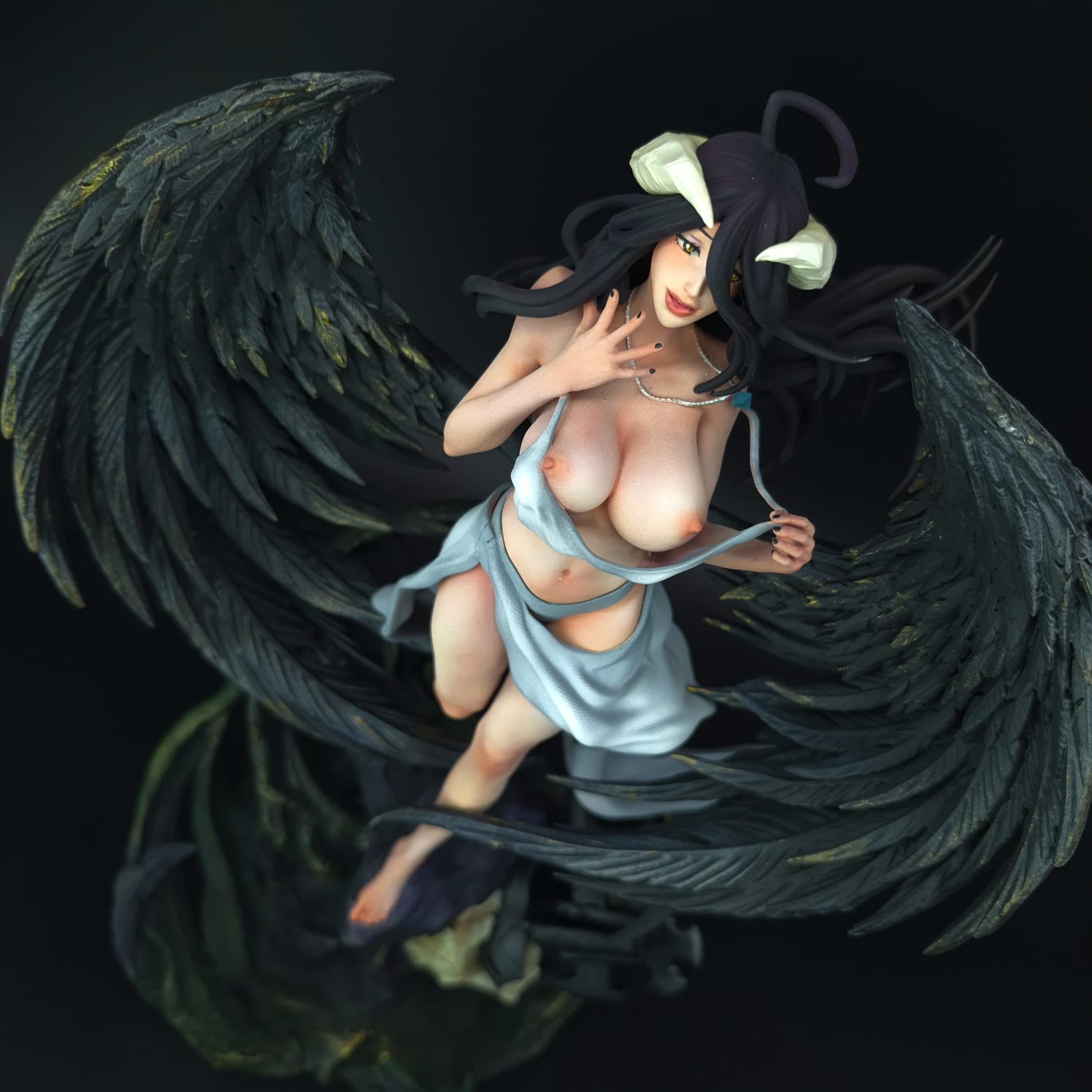 Albedo Sexy-Overlord- Figura de accion-31.5 CM- En Caja