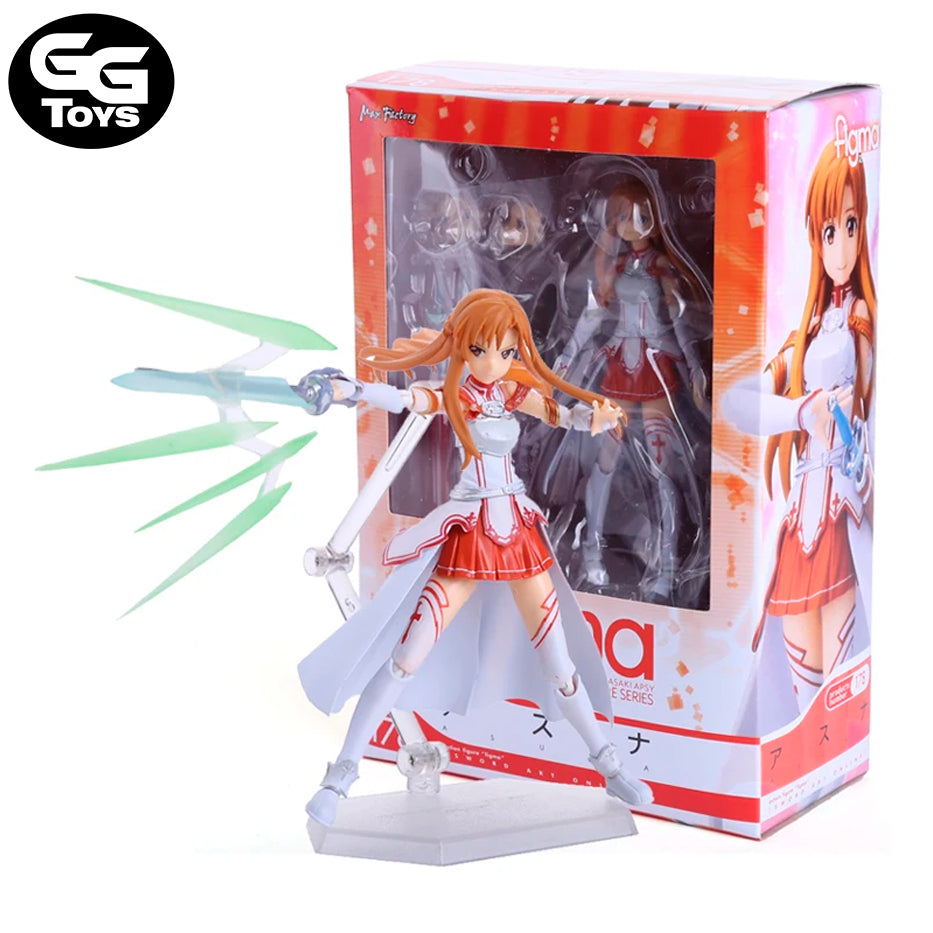 Asuna Articulable - Sword Art Online - Figura de Acción 14 cm - En Caja - PVC / Plástico