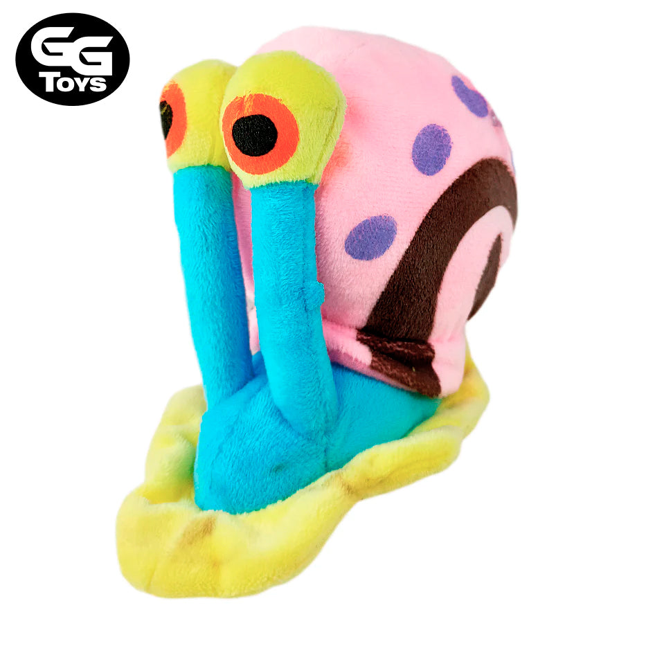 Don Cangrejo, Calamardo, Gary y Plankton - Bob Esponja - Peluche 20 cm - Algodón/ Felpa