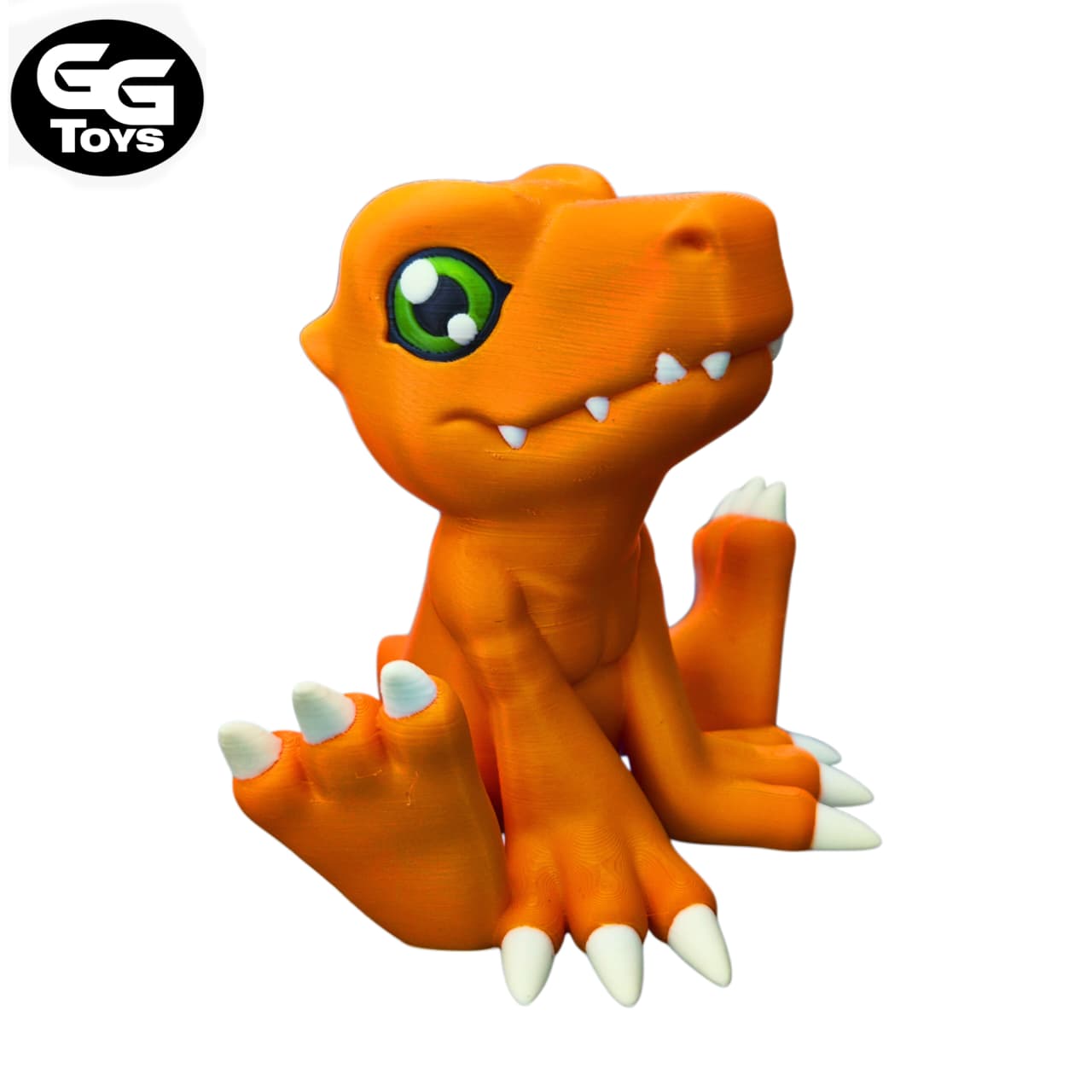 Agumon - Digimon - Figura de Acción 8 cm - PVC / Plástico