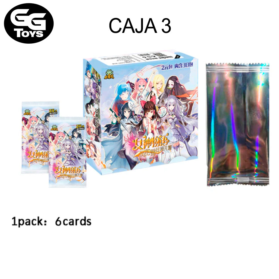 Cartas Coleccionables - Anime Girls 15 x 8 cm - Cartón