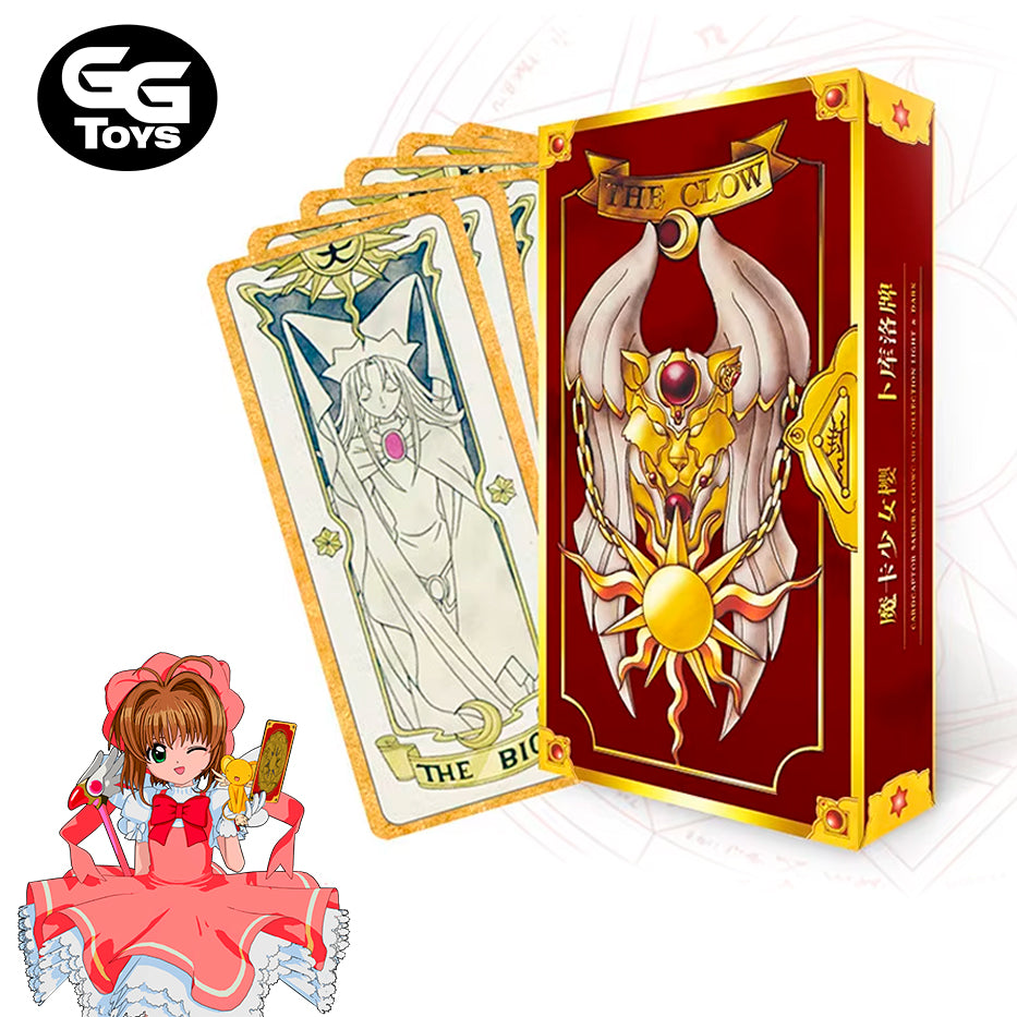 Cartas Clow - Sakura Card Captor - Cosplay 16 x 7 cm - En Caja - Cartulina