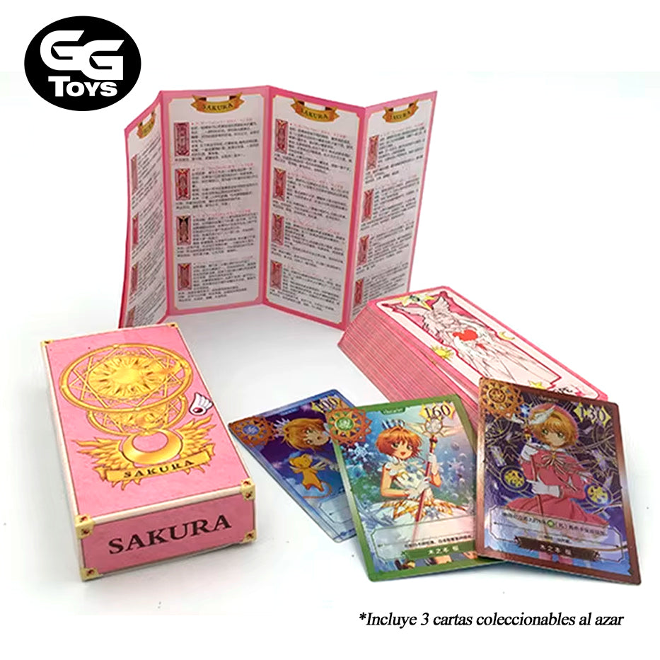 Cartas Sakura - Sakura Card Captor - Cosplay 16 x 7 cm - En Caja - Cartulina