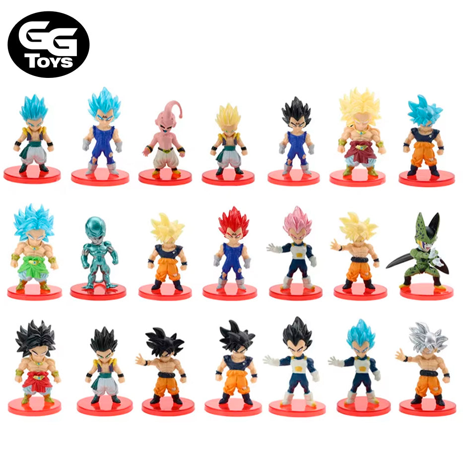 Chibis Dragon Ball V1 - Dragon Ball - Figura de Acción 6 cm - PVC / Plástico