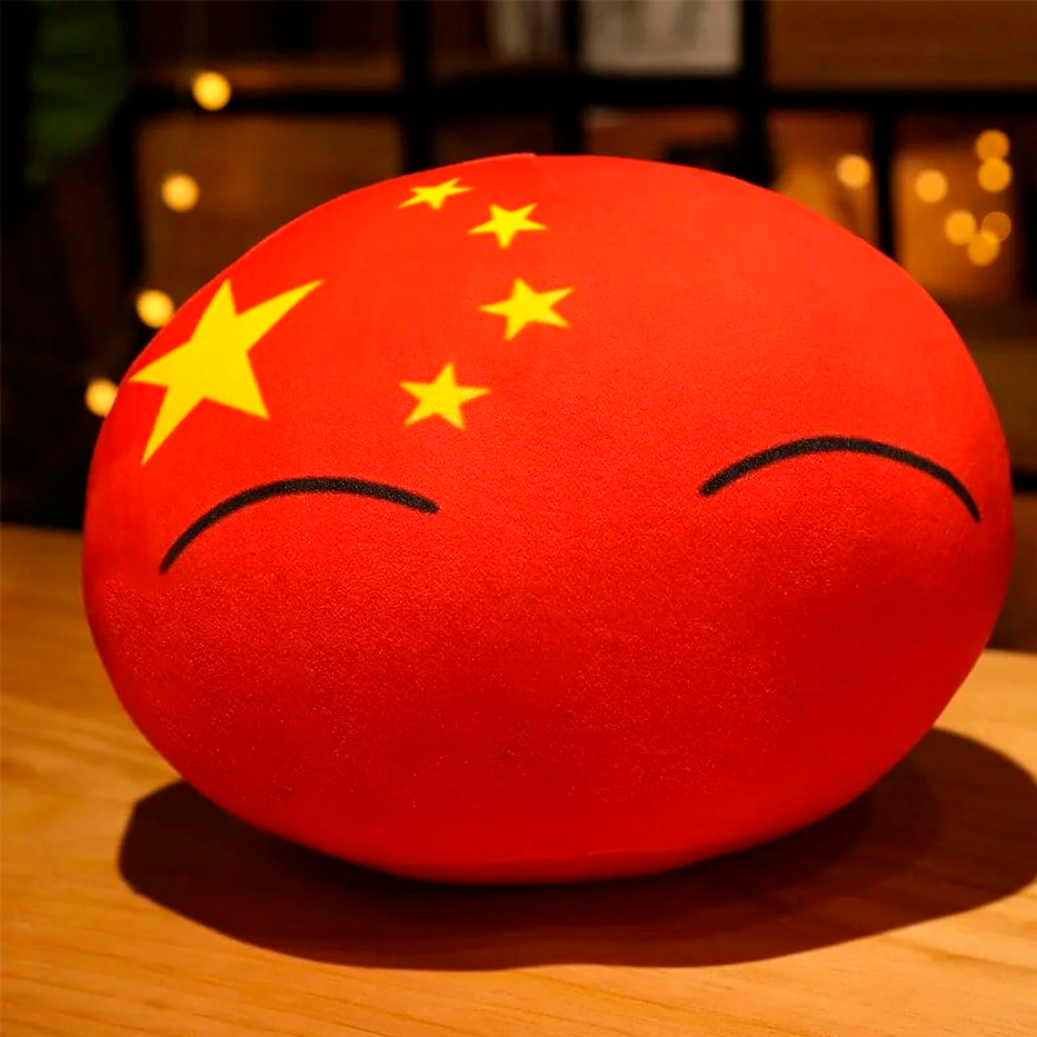 China Almohada - Countryballs - Peluche 30 cm - Algodón/ Felpa