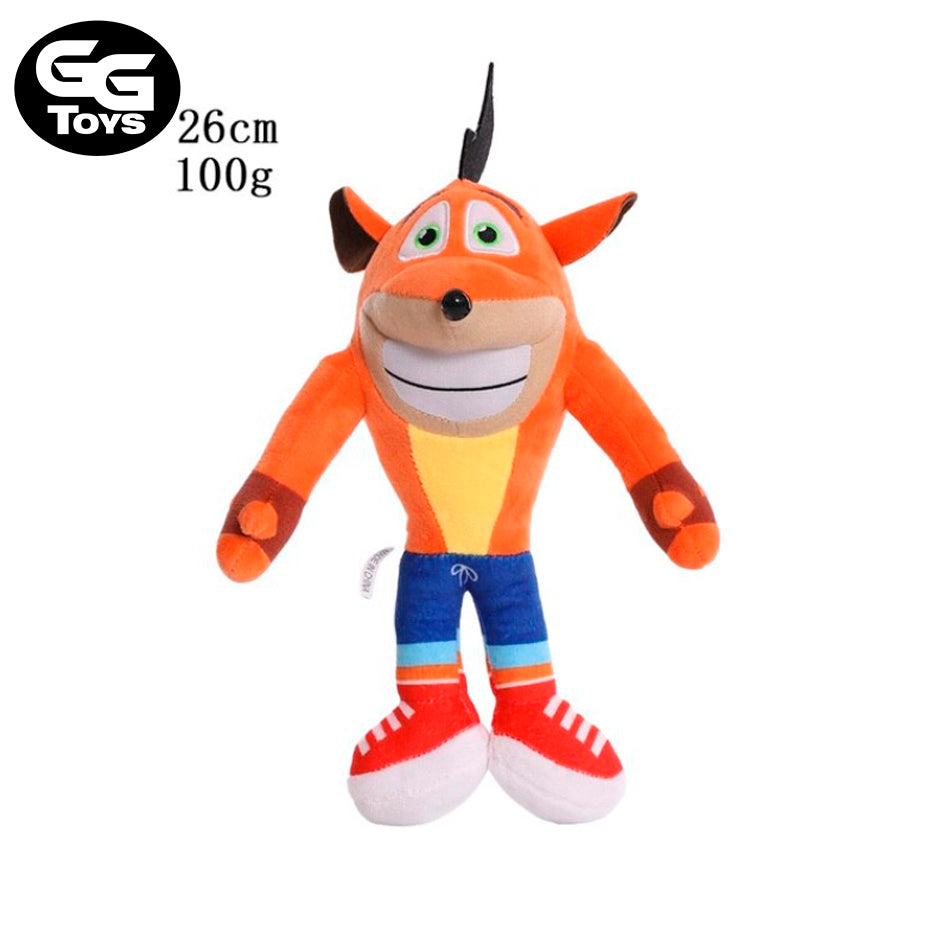 Crash Bandicoot - Peluche 26 cm - Algodón/ Felpa