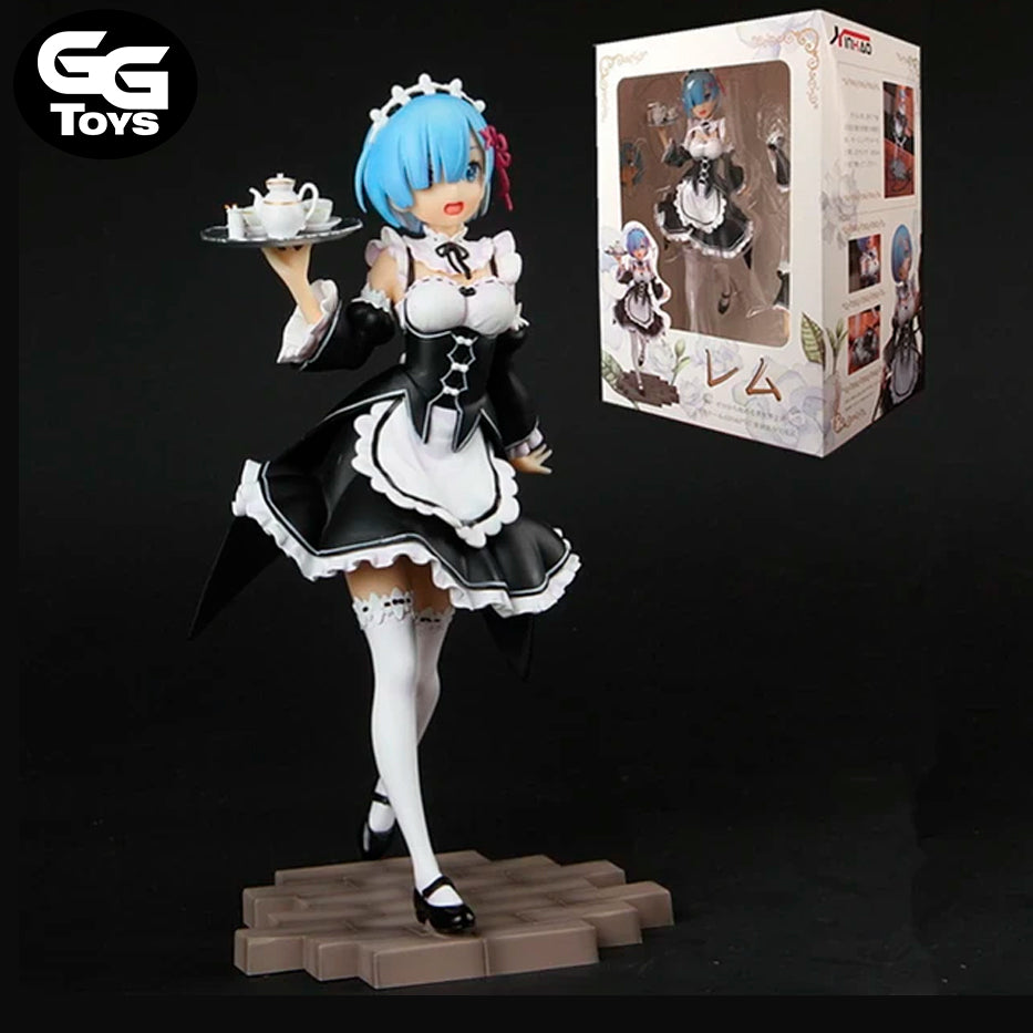 Rem Maid - Re Zero - Figura de Acción 21 cm - En Caja - PVC / Plástico