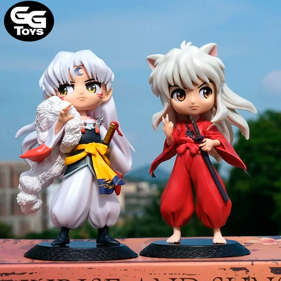 Chibis Inuyasha y Sesshomaru - Figura de Acción 15 cm - PVC / Plástico